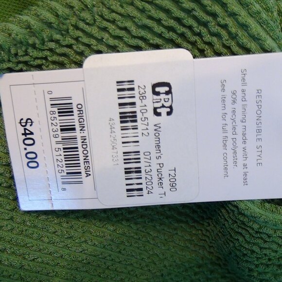 Shade & Shore Swimwear Womens Full Coverage One Piece Pucker Green XS,S,M,L,XL - Picture 14 of 16